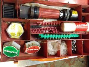 lot 32 image: Hilti Ramset set in metal case