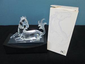 lot 8 image: Swarovski Crystal Unicorn