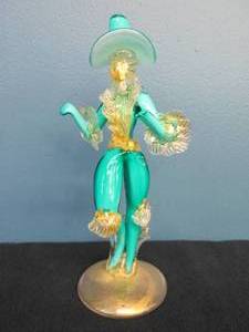 lot 42 image: Murano Glass Dancer