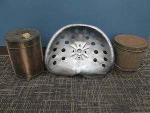 lot 111 image: Kerosene Can Tractor Seat