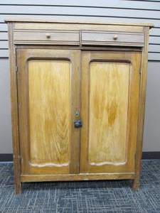 lot 61 image: Vintage Pie Cupboard