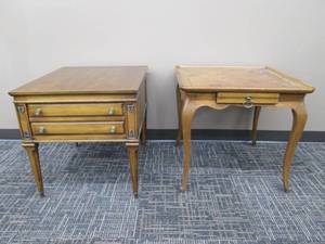 lot 62 image: End Tables