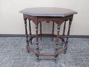 lot 68 image: Octagon Parlor Table