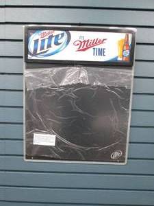 lot 182 image: Miller Lite Menu Board