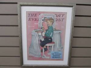 lot 240 image: Saturday Evening Post Cover