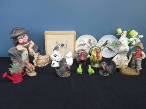 lot 345 image: Cow Creamers And Turkey Planters