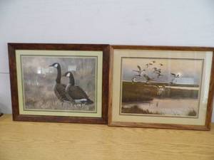 Lot of 2 Geese Prints