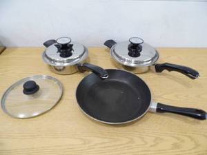 Lot of 3  Pans