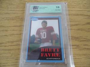 Brett Favre 2008 Flashback Card