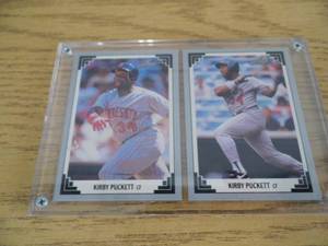 Lot of 2 Kirby Puckett Cards