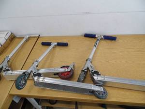 Lot of 3 Razor Scooters