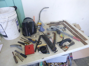 Bucket of Assorted Tools