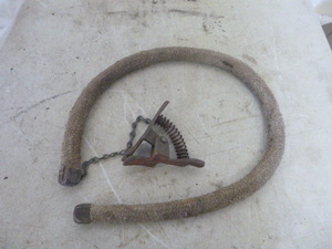 Vintage Lead Joint Pouring Runner