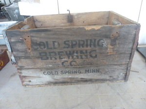 Cold Spring Brewery Wooden Crate