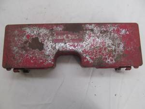 lot 19 image: Vintage tractor toolbox
