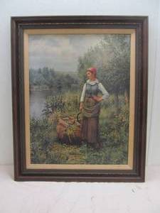 lot 55 image: vintage wall dcor