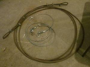 lot 120 image: heavy duty cables