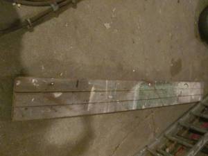 lot 121 image: wooden plank