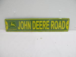 lot 227 image: john Deere sign