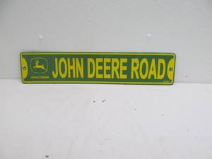 lot 228 image: john Deere sign