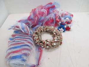 lot 240 image: Red White Blue lot