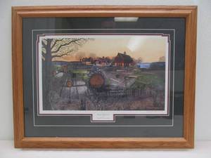 lot 250 image: John Deere print