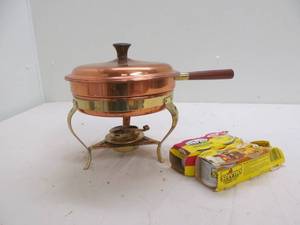 lot 262 image: chaffing dish