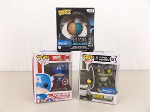 3 Original Super Hero Funko Pops