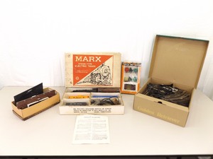 Vintage Marx Train Set, Scenery, etc.