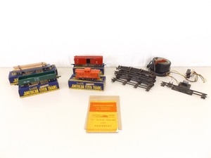 Vintage American Flyer Train Cars, Track, etc.