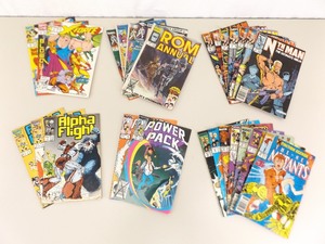 Lot of 27 Misc Marvel Comic Books Runs of Various Series Titles