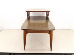 Vintage Mid Century Wood End Table