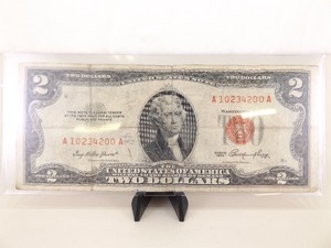 1953 US Mint 2 Dollar Red Note