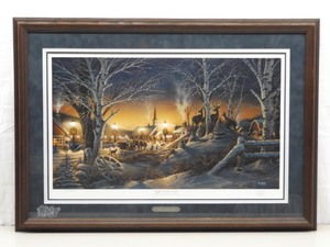 Pencil Signed and Numbered Terry Redlin Night On The Town