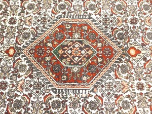 Like NEW Vintage 50 x 73 HEAVY Hand Knotted Oriental Wool Rug