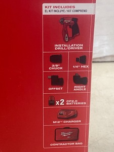 lot 4 image: M12 Installation Drill  Driver Kit
