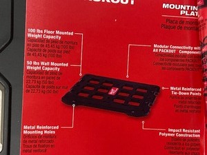 lot 98 image: Packout Mounting Plate