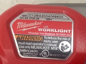 lot 26 image: M18 LED Worklight