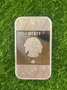 1oz .999 Bison  Sioux Silver Bar