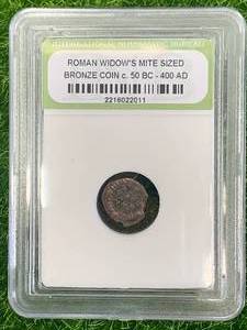 Widows Mite Biblical Coin from 50-400 AD
