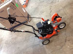 lot 20 image: POWERMATE 9 in. 79cc Gas Walk-Behind Edger with Curb Hopping Feature IN WORKING CONDITIONS