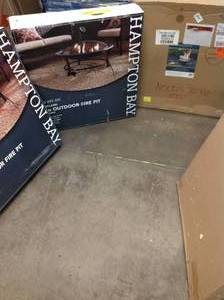 lot 39 image: 2 HAMPTON BAY 30 in. Brookland Black Firepit