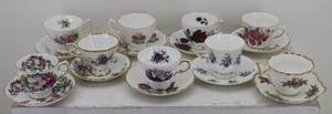lot 41 image: English Bone China Tea Sets