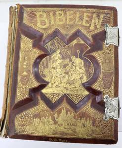lot 55 image: Old Norwegian Bible
