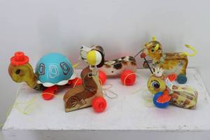 lot 59 image: Fischer Price Pull Toys