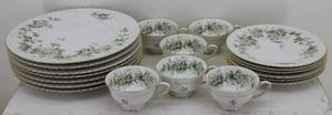 lot 85 image: Chinese Plate Set. Franconia