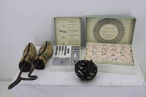 lot 117 image: Misc SearsKenmore Sewing Parts, Shoe Stretchers & Misc