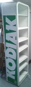 lot 3 image: Lighted Metal Shelf Kodiak, Grizzly