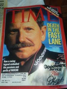 lot 49 image: Publications Earnhardt Death  TIME, Princess Diana, 9-11.
