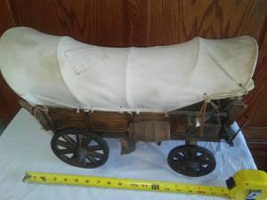 lot 51 image: Covered Wagon Conestoga Western